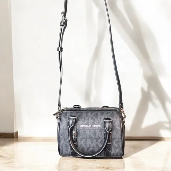 MICHAEL KORS BEDFORD LEGACY EXTRA SMALL DUFFLE CROSSBODY MINI SATCHEL - Picture 4 of 4